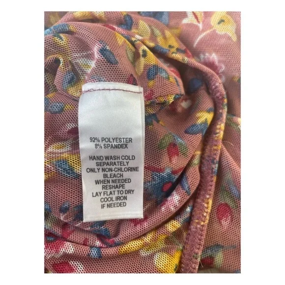 Lulu’s Love in the Garden Floral Mesh Bodysuit - Picture 6 of 6